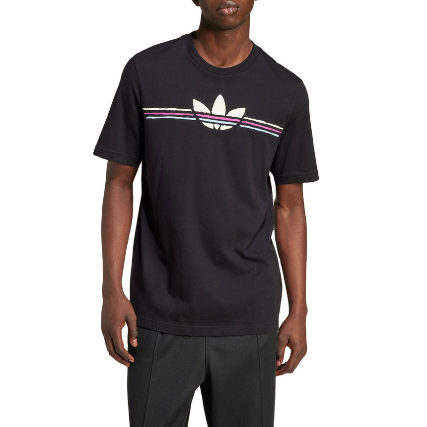 Adidas Originals 80's Graphic Logo Erkek T-Shirt Black