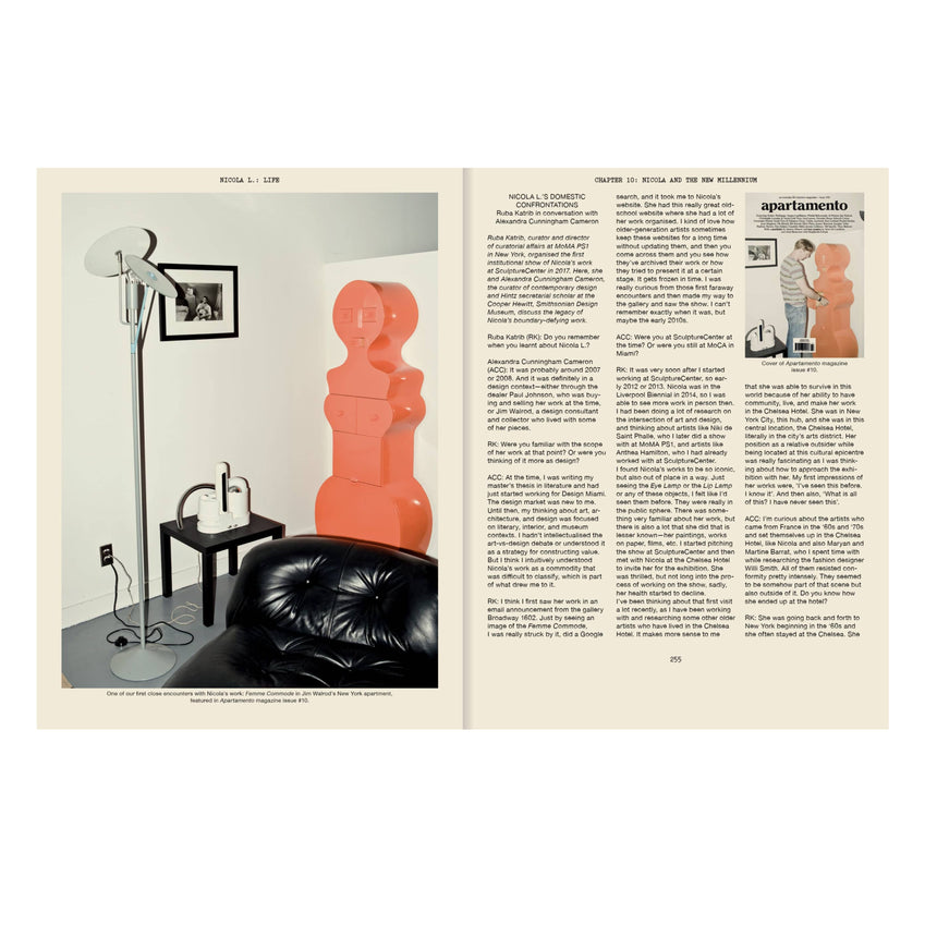 Apartamento Magazine Nicola L.: Life and Art 