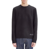 A.P.C. Edward Knit Erkek Kazak Black