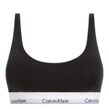 Calvin Klein Lightly Lined Bralette Modern Cotton - Kadın Black