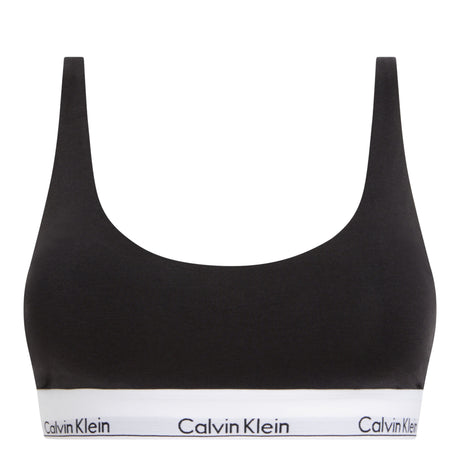 Calvin Klein Lightly Lined Bralette Modern Cotton - Kadın Black