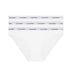 Calvin Klein Low Rise Bikini Briefs 3PK Modern Logo - Kadın White/White/White