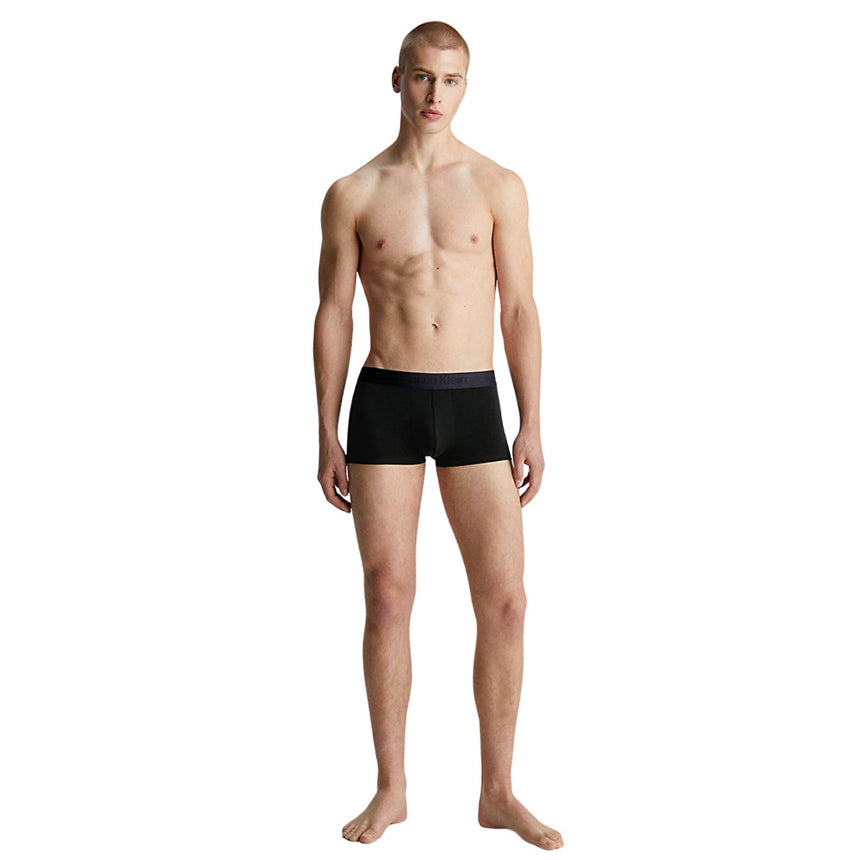 Calvin Klein Low Rise Trunk 3PK CK Black - Erkek 