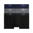 Calvin Klein Low Rise Trunk 3PK CK Black - Erkek Black/ Blue Shadow/ Grey Sky