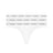 Calvin Klein Thong 3PK Modern Logo - Kadın White/White/White