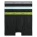 Calvin Klein Trunk 3PK Cotton Stretch - Erkek B- W/Olv Brc Crol Gry