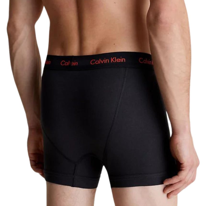 Calvin Klein Trunk 3PK Cotton Stretch - Erkek 