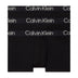 Calvin Klein Trunk 3PK Ultra Soft Modern - Erkek Black