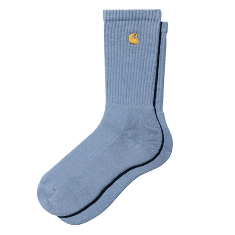 Carhartt WIP Chase Socks Charm Blue/Gold