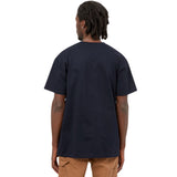 Carhartt WIP S/S Chase Erkek T-Shirt Dark Navy/Gold