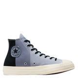 Converse Chuck 70 Hi Patchwork Suede Erkek Sneaker Rainy Daze/Thunder Daze/Black