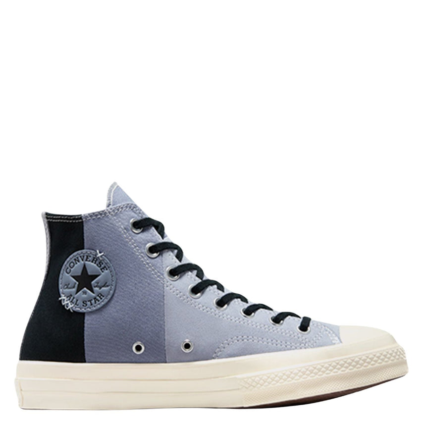 Converse Chuck 70 Hi Patchwork Suede Erkek Sneaker Rainy Daze/Thunder Daze/Black