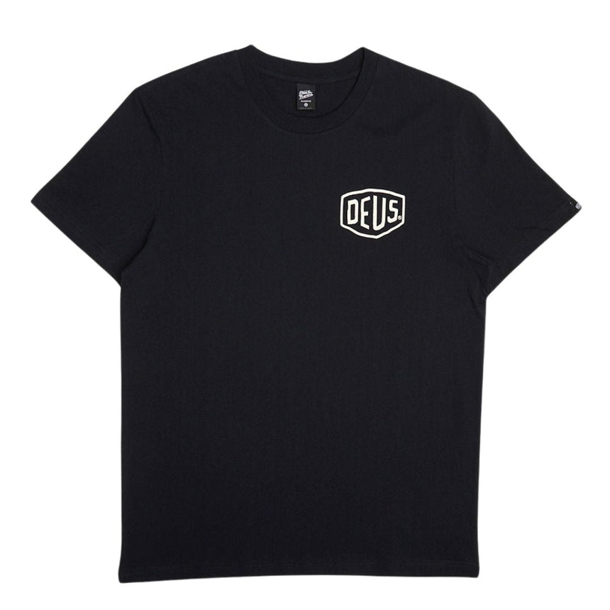 Deus Ex Machina Classic Parilla Tee Black