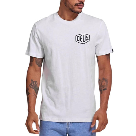 Deus Ex Machina Classic Parilla Tee White