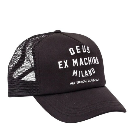 Deus Ex Machina Milano Address Trucker Şapka Black