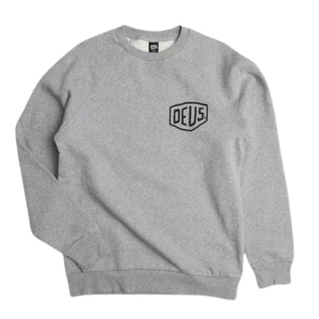 Deus Ex Machina Venice Address Crew Sweatshirt Grey Marle