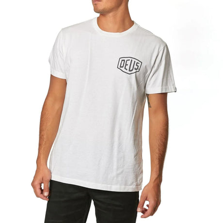 Deus Ex Machina Venice Address Tee White