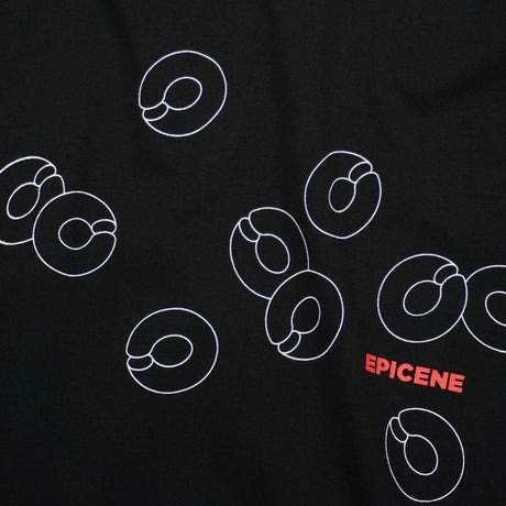 EPICENE Donut Uzun Kollu T-Shirt Siyah