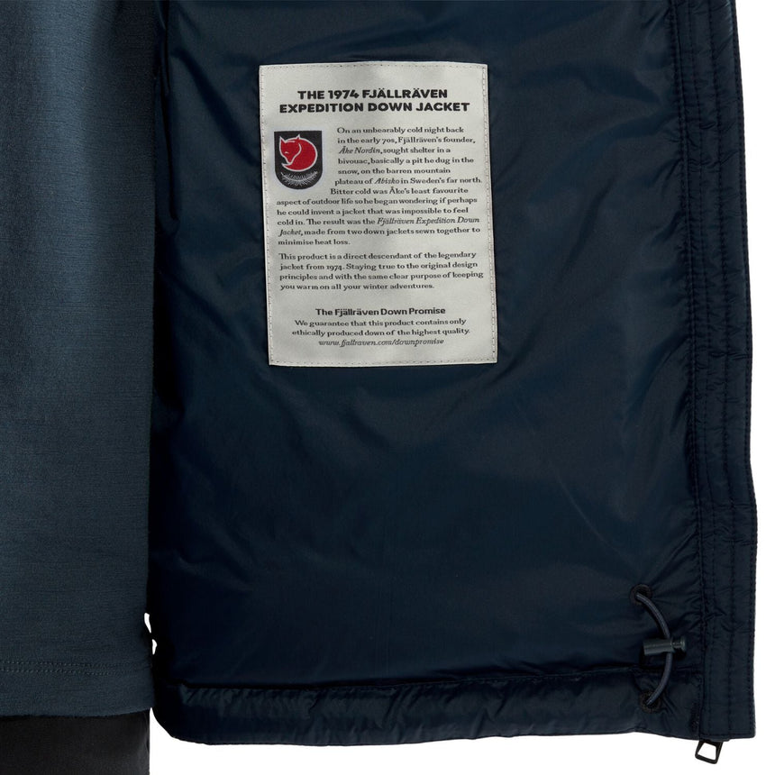 Fjällräven Expedition Pack Down Hoodie - Kadın 