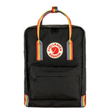 Fjällräven Kånken Rainbow Sırt Çantası Black-Rainbow Pattern