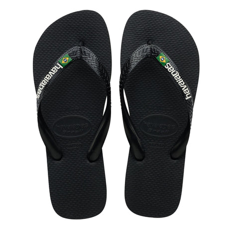 Havaianas Brasil Logo Erkek Terlik Black