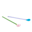 HAY Design Glass Spoons Twist Set of 2 Multi