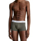 Calvin Klein Low Rise Trunk 3PK Cotton Stretch - Erkek 