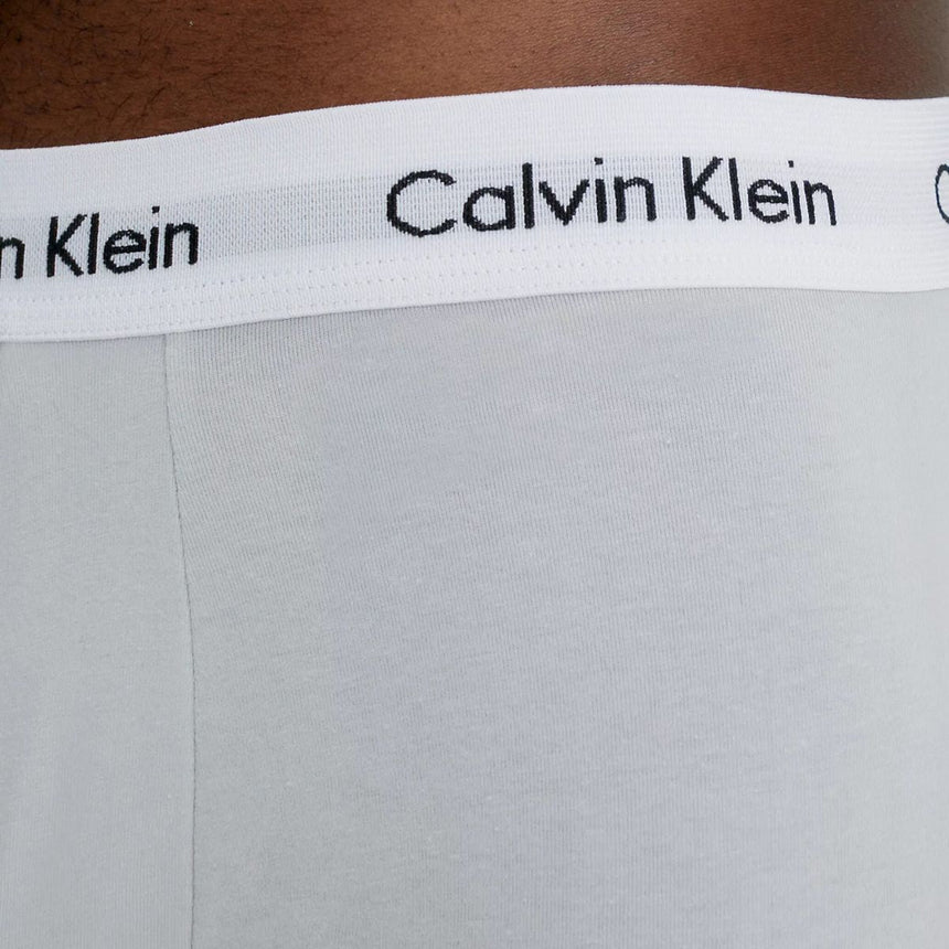 Calvin Klein Low Rise Trunk 3PK Cotton Stretch - Erkek 