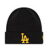 New Era League Essentials Cuff Beanie LA Dodgers Bere Black