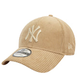 New Era NY Yankees Cord 9FORTY Şapka Beige