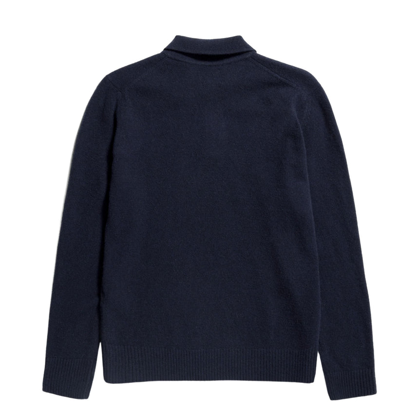 Norse Projects Norse Standard Merino Lambswool Polo Erkek Kazak 