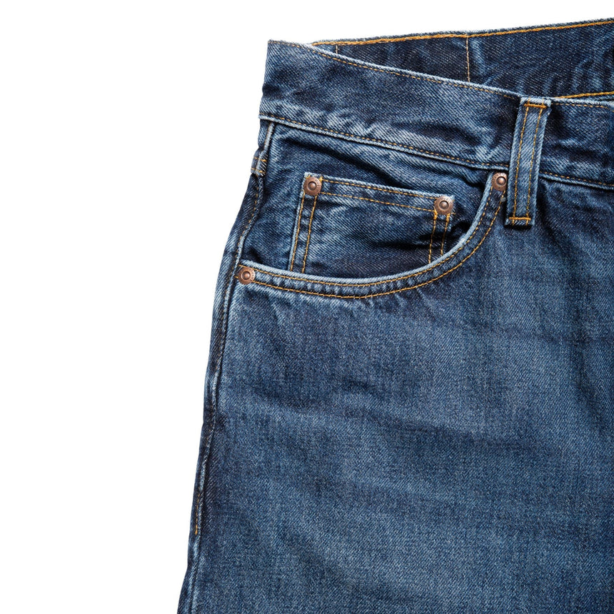 Nudie Jeans Gritty Jackson Blue Soil Erkek Jean Pantolon 