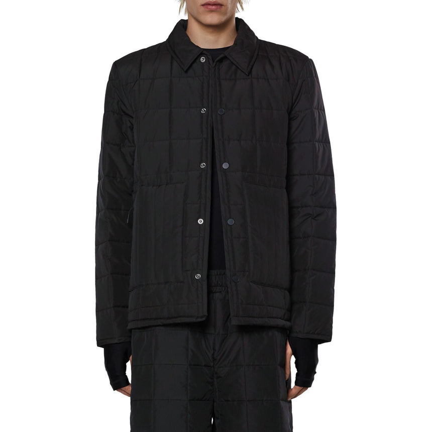 Rains Liner Shirt Jacket Black