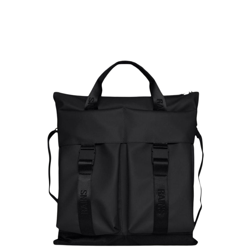 Rains Tote Bag Trail Omuz Çantası Black