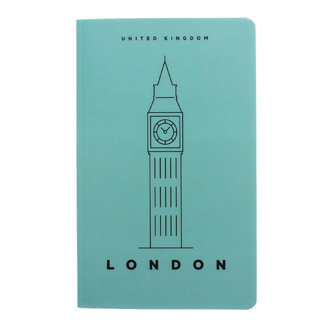 Upper Paper City Notebook London Çok Renkli