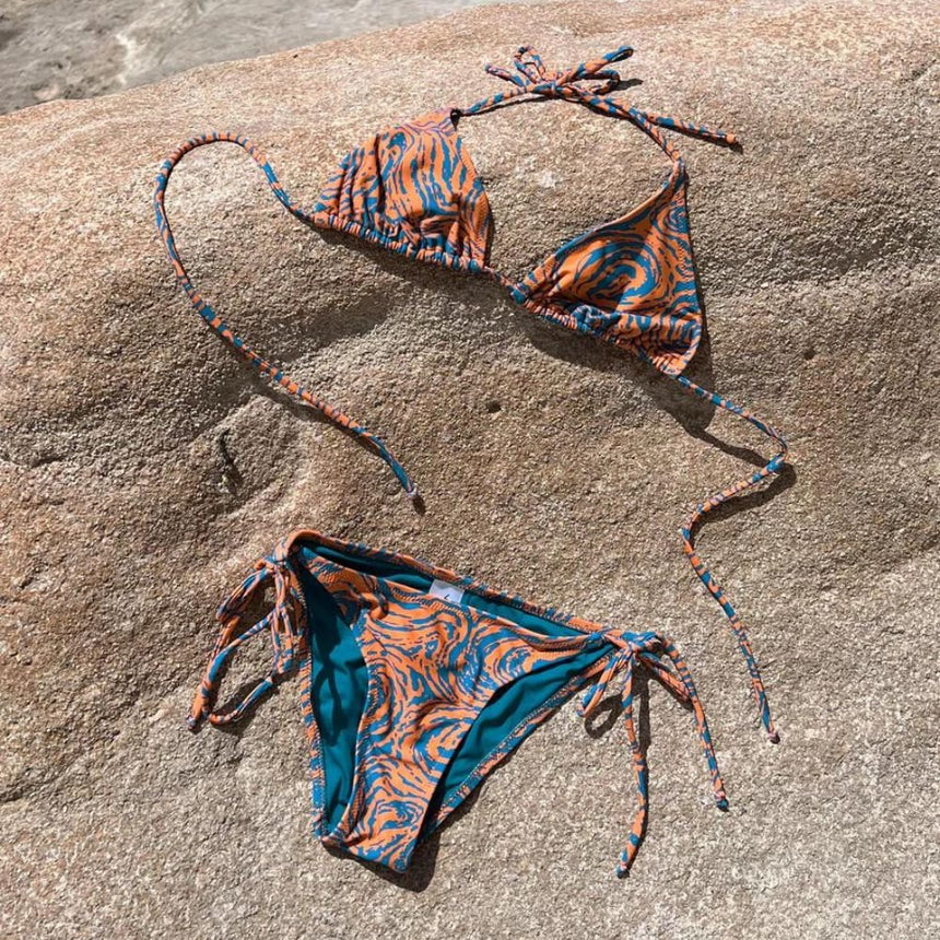 Vatka Co Lokum Bikini Set Blue 