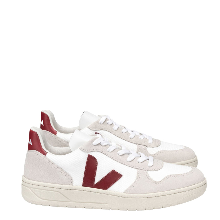 VEJA V-10 B-Mesh Kadın Sneaker Natural/Marsala